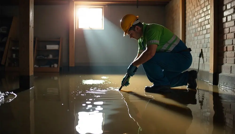 Professional water damage restoration services in Williamsfield, OH